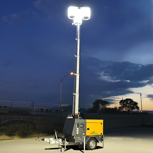 Mobile ied light towers